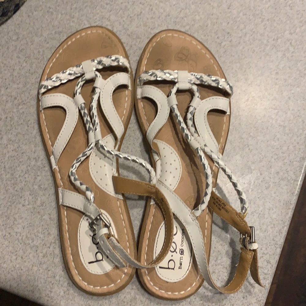 Leather sandals
